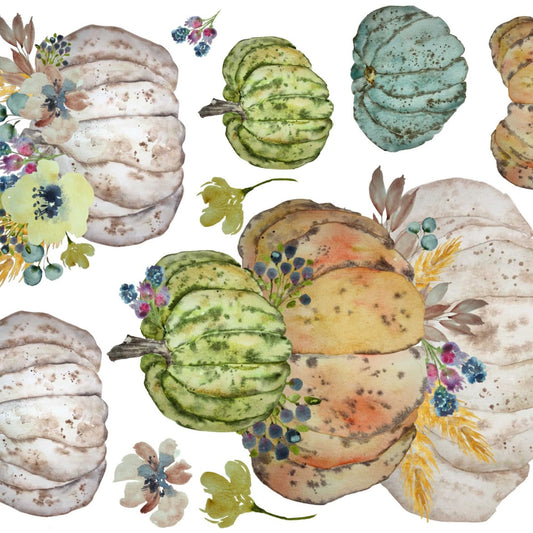 Roycycled Stacked Heirlooms Decoupage Paper • Scrapbooking • Junk Journal • Home Decor • Vintage • Industrial • Pumkins • Tissue Paper • DIY