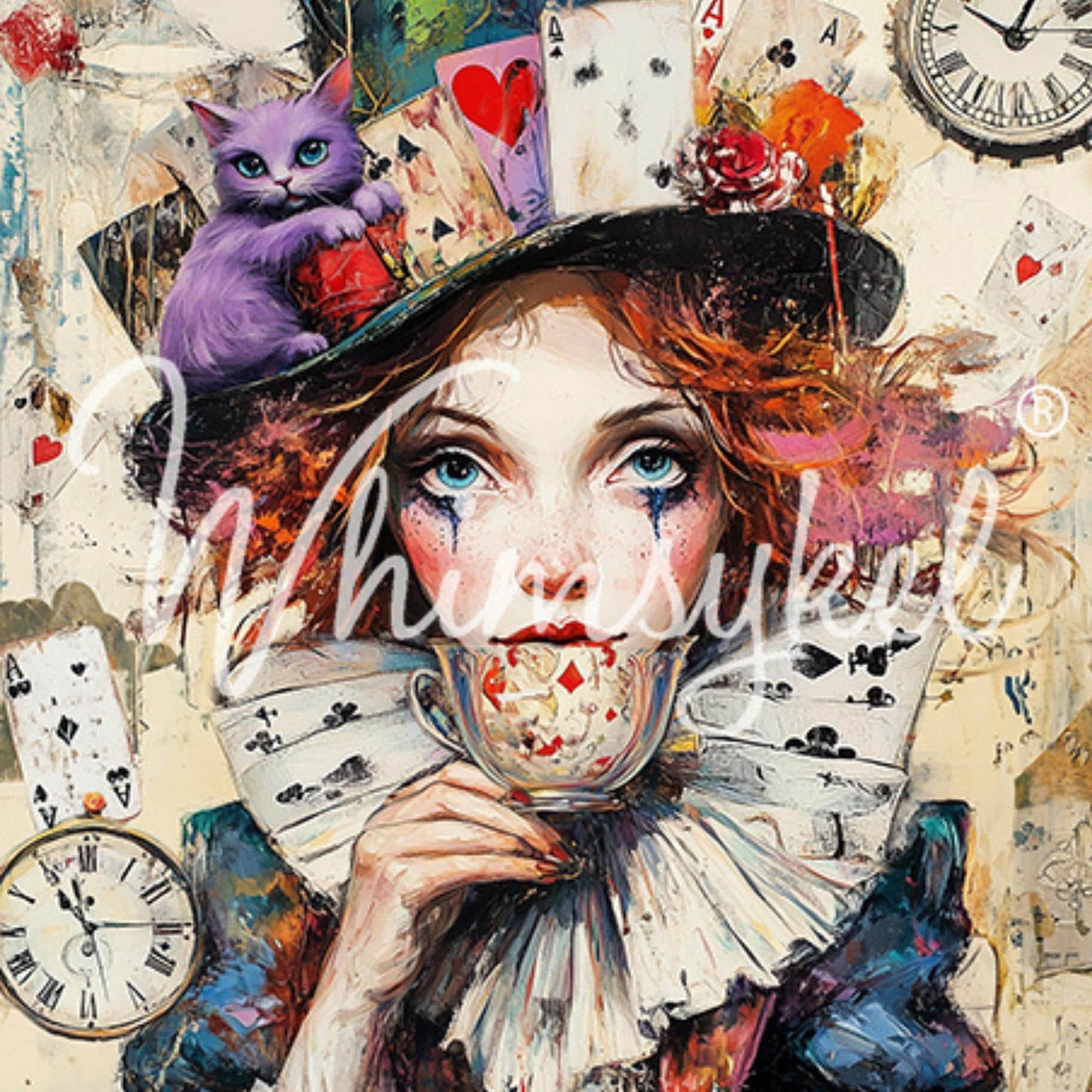 Mattie Hadder Whimsykel Decoupage Paper